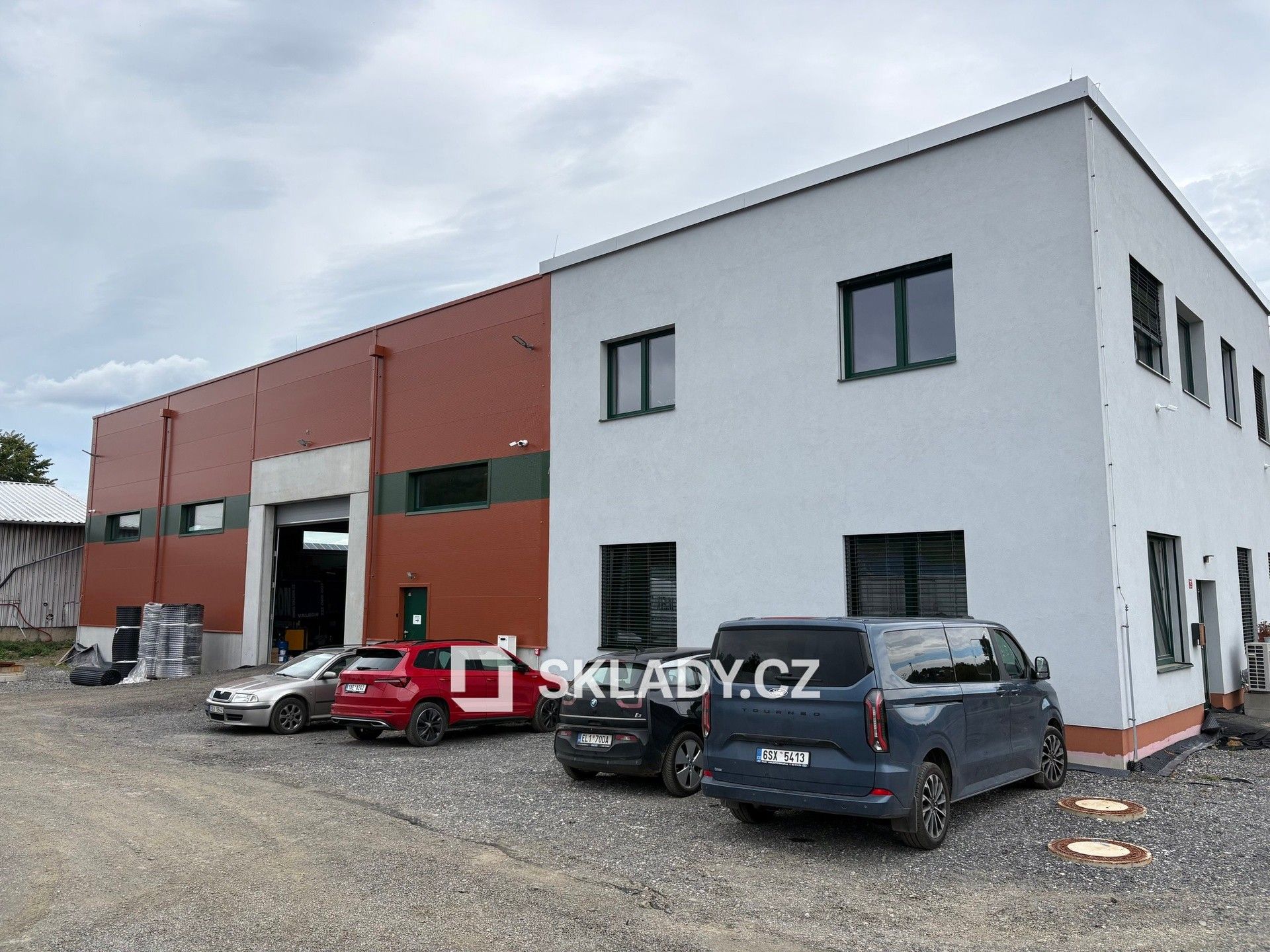 Sklady, Všechromy, Strančice, 1 m²