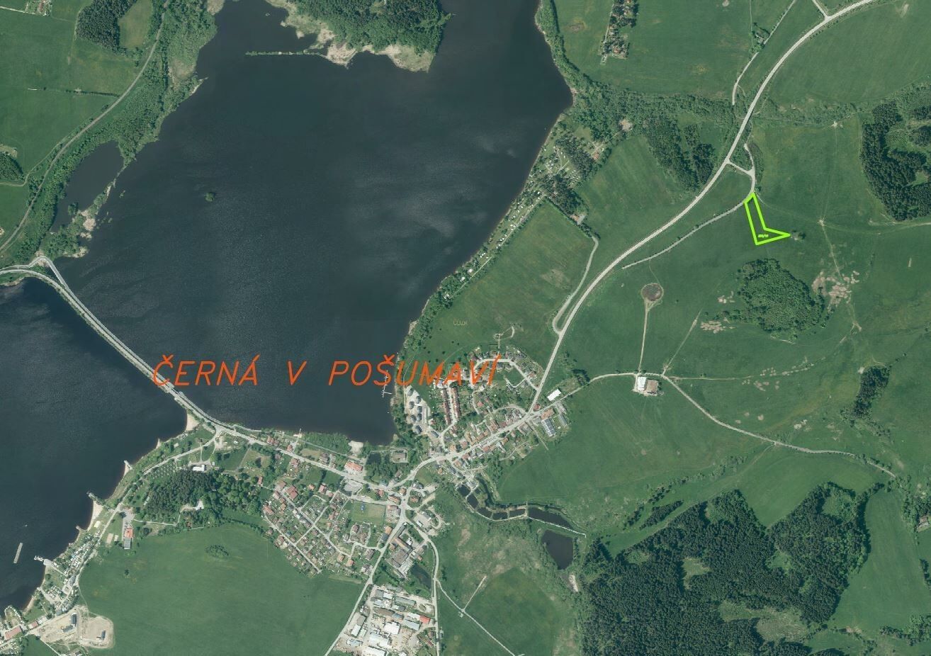 Prodej pozemek pro bydlení - Černá v Pošumaví, 6 174 m² - 5