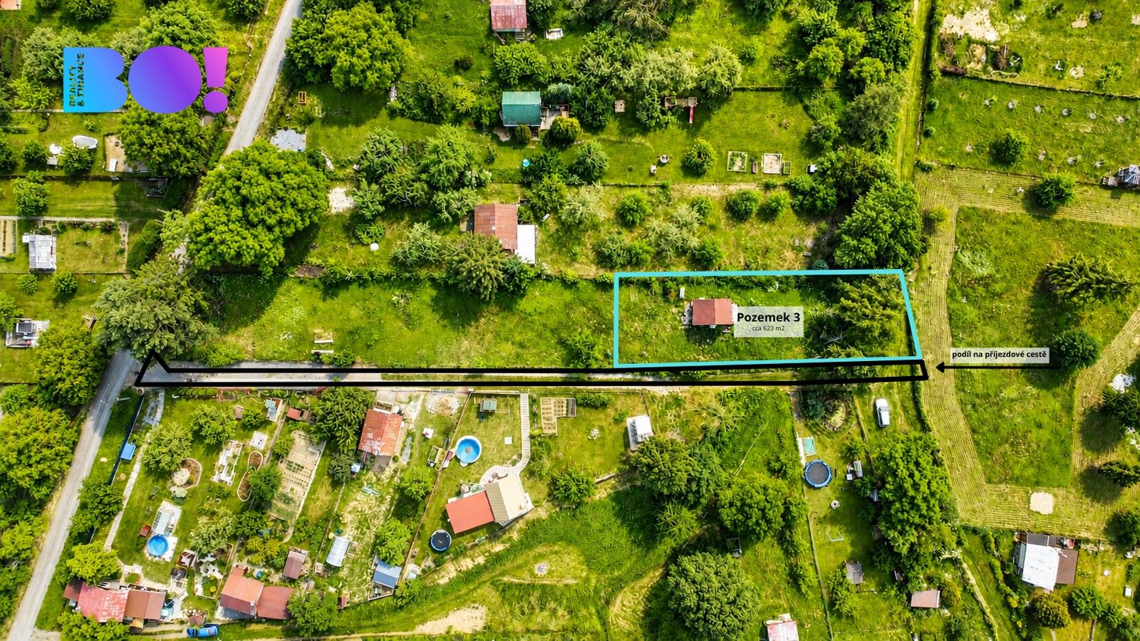 Pozemky pro bydlení, Ořechy, Lipník nad Bečvou I-Město, 623 m² - 2