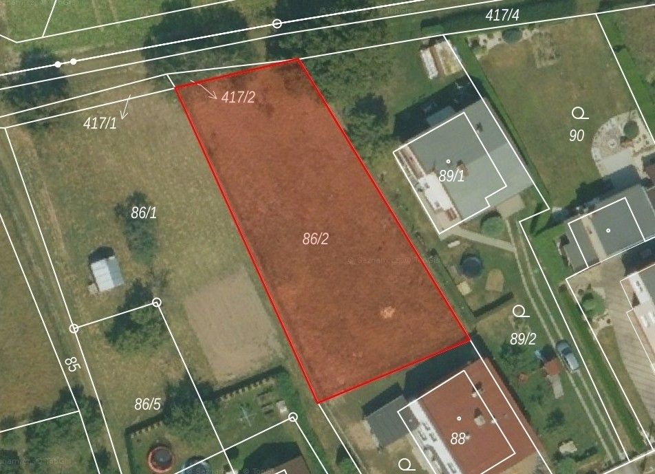 Pozemek pro bydlení, 959 m²