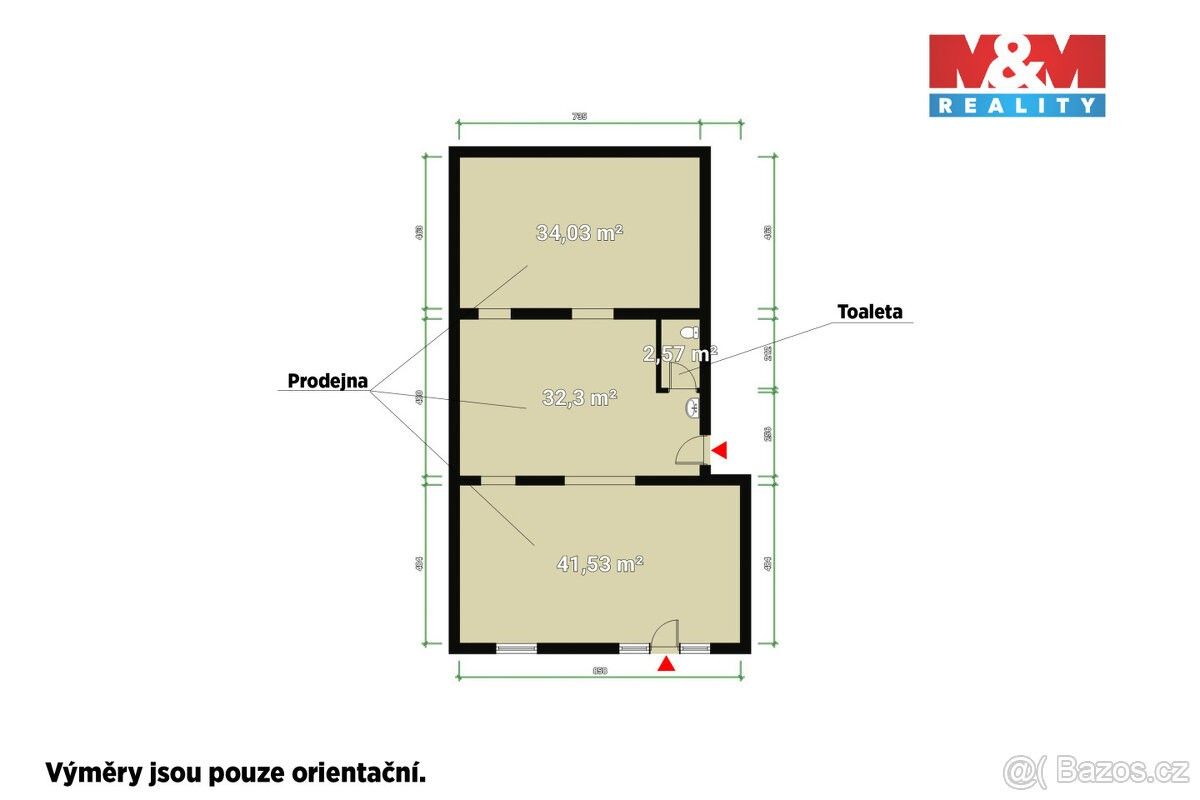 Pronájem obchodní prostory - Plzeň, 312 00