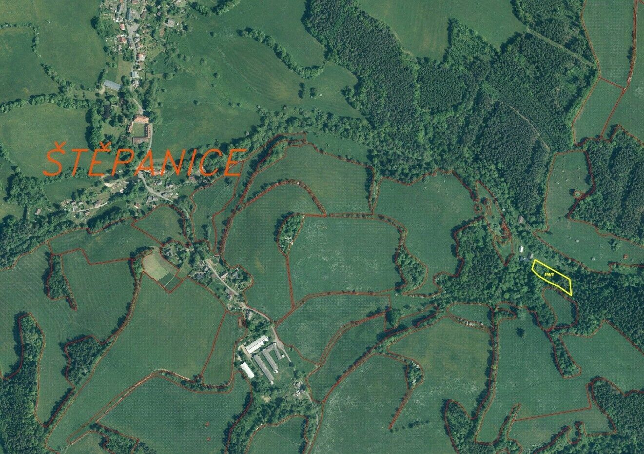 Prodej pozemek - Hartmanice, 3 924 m² - 5