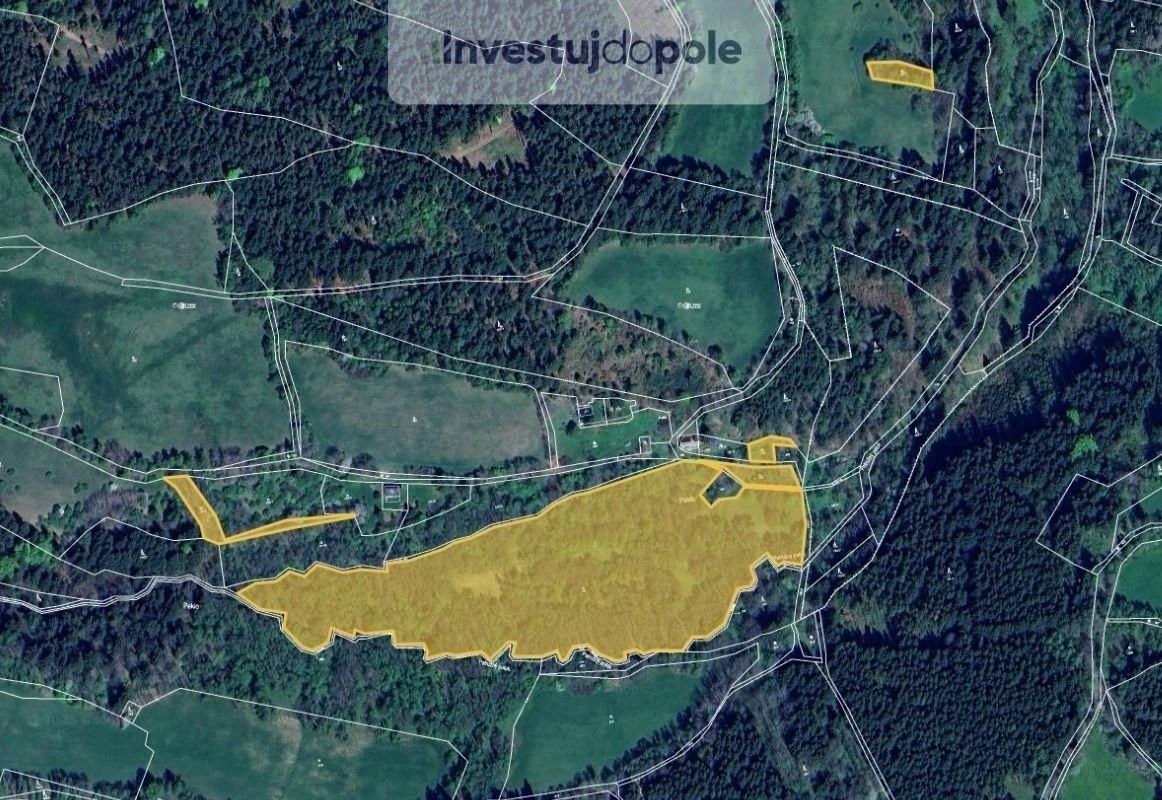 Prodej louka - Hartmanice, 107 158 m²