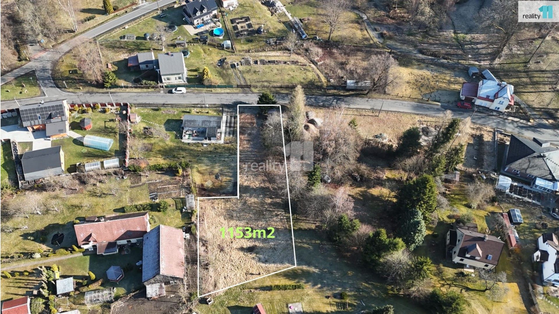 Pozemek pro bydlení, 1 153 m²