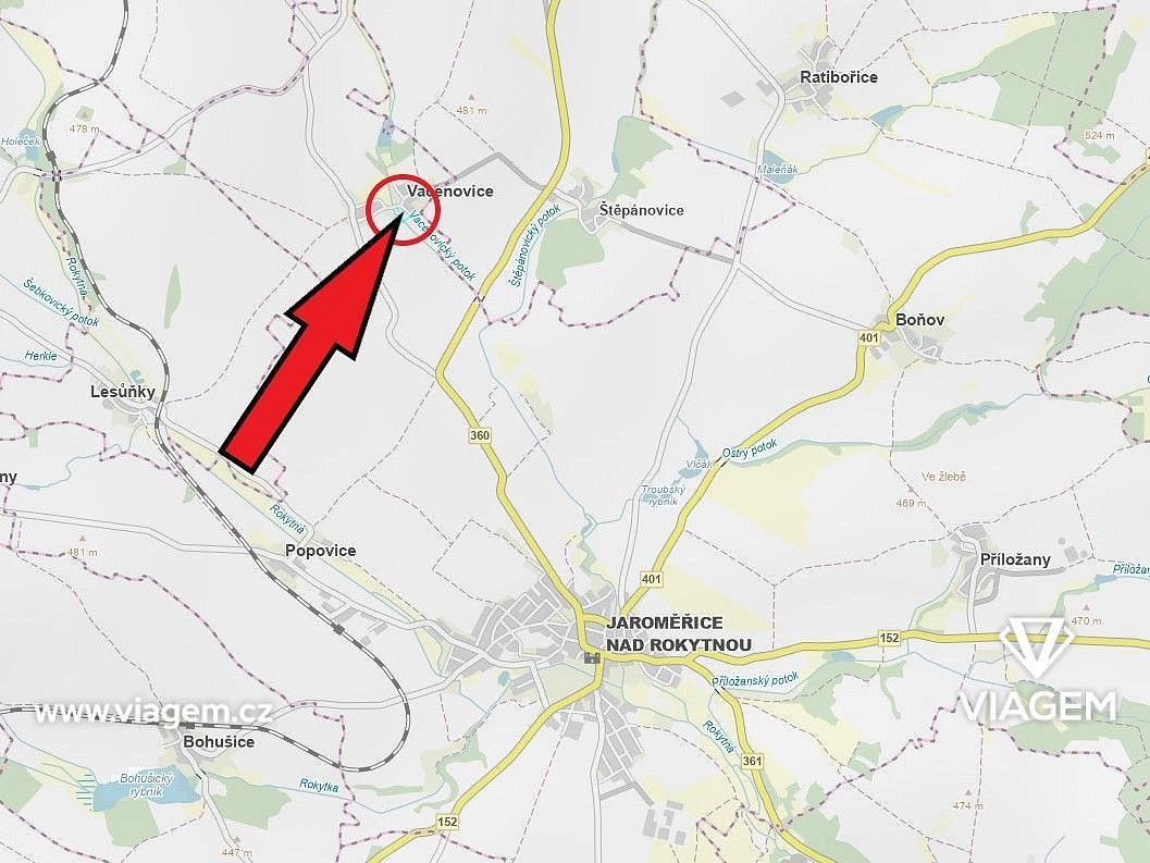 Zemědělský pozemek · Jaroměřice nad Rokytnou, okres Třebíč, Kraj Vysočina - 3