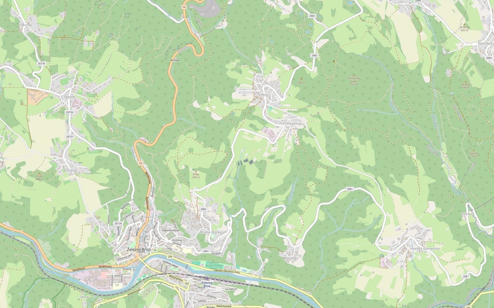 Louka · 1 097 m² · Železný Brod - 3