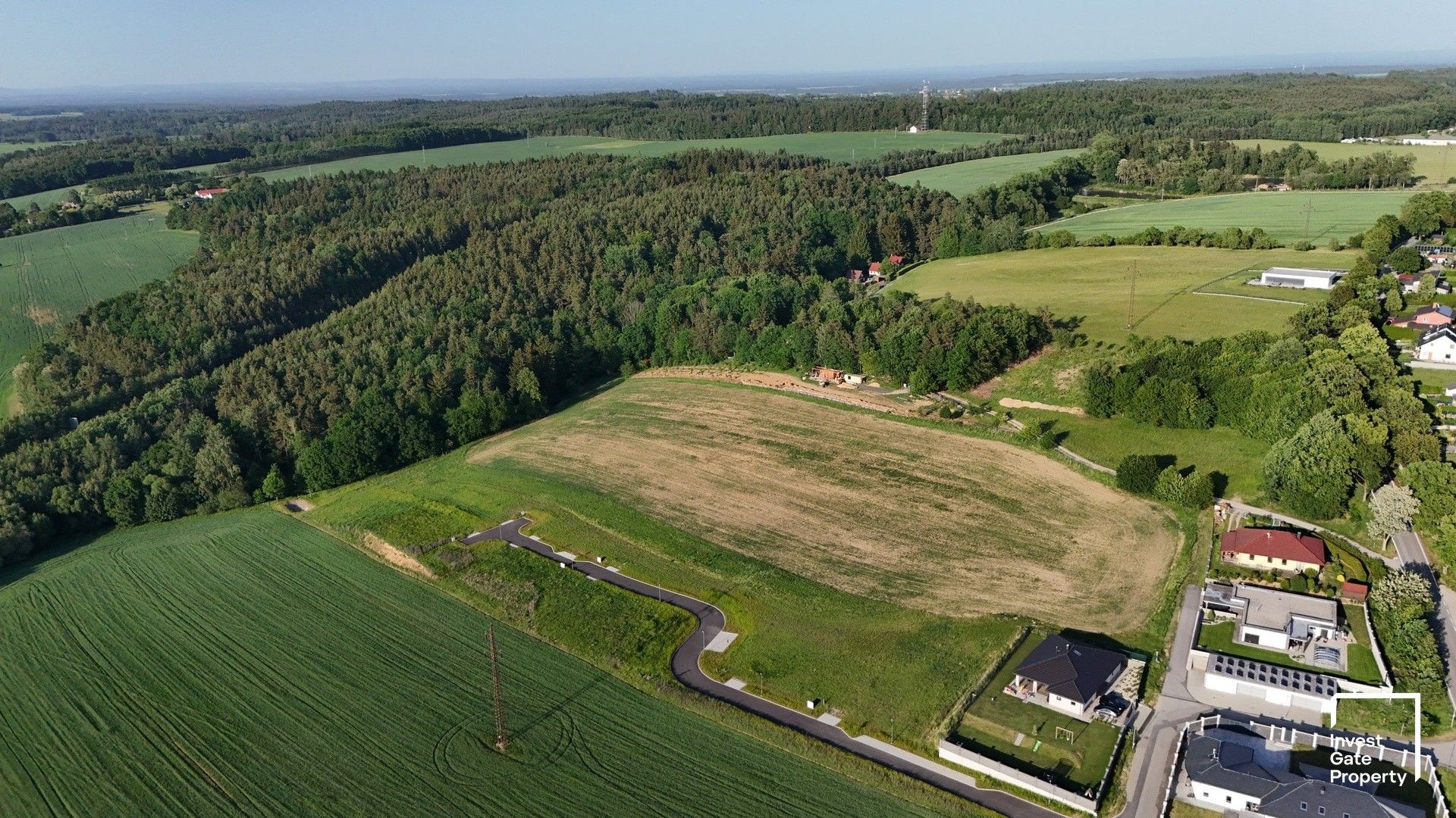Pozemek pro bydlení · Lišovská, Hůry - 3