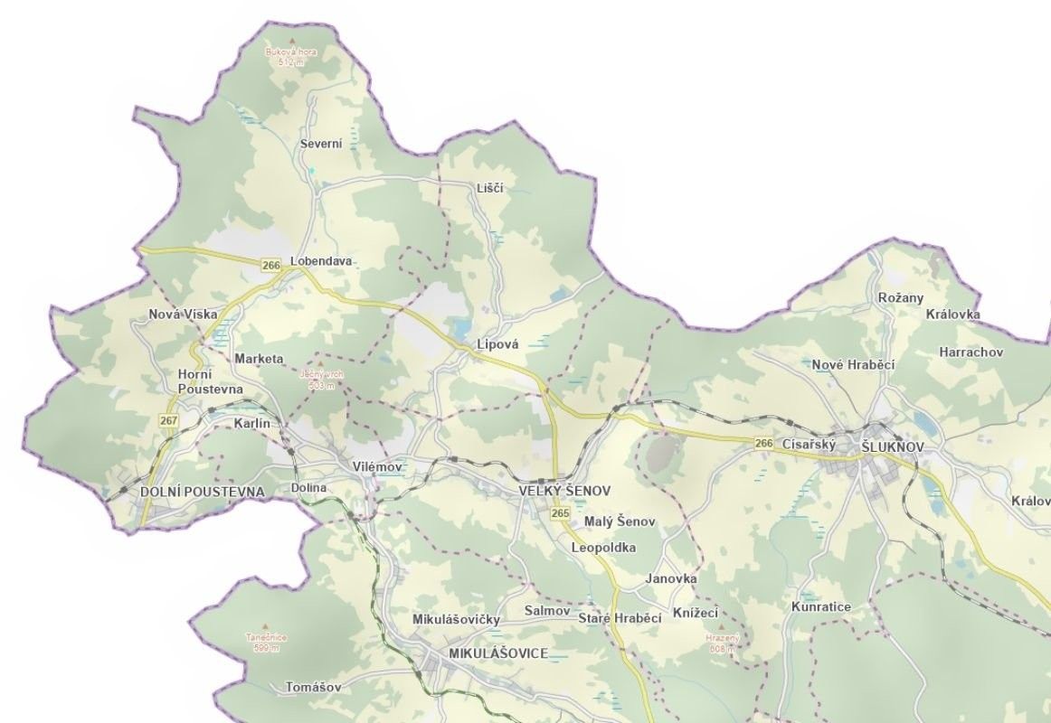 Pozemek · 2 973 m² · Lobendava - 3
