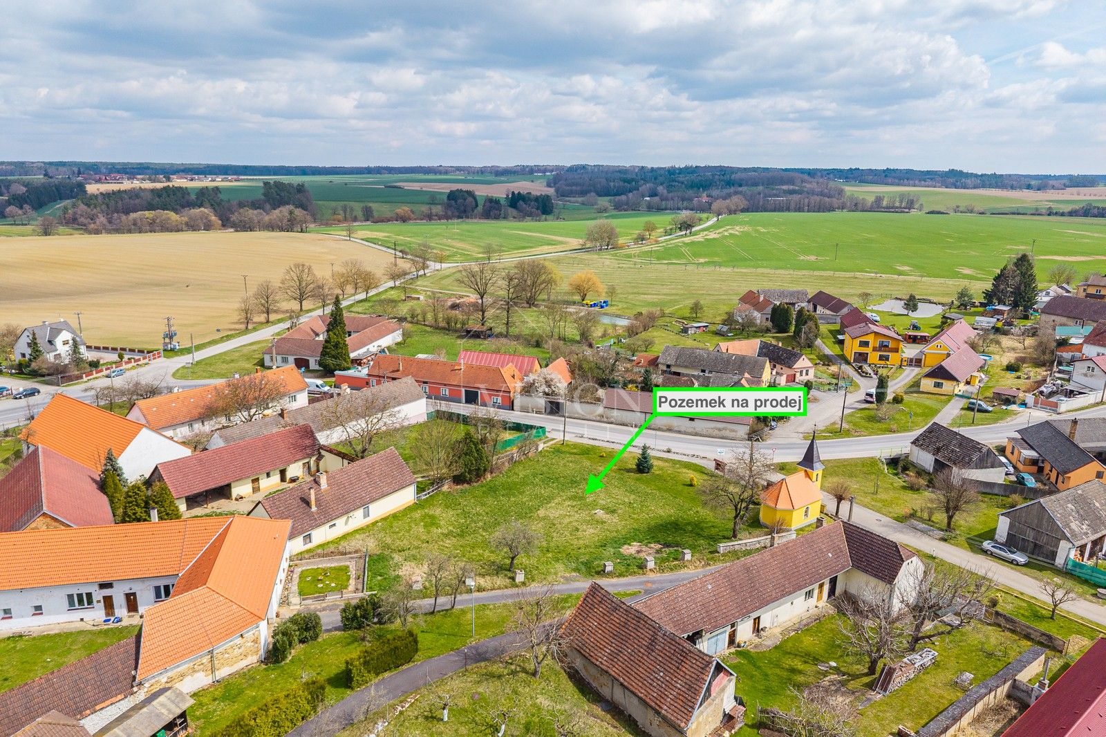Prodej pozemek pro bydlení - Bečice, 1 200 m² - 5
