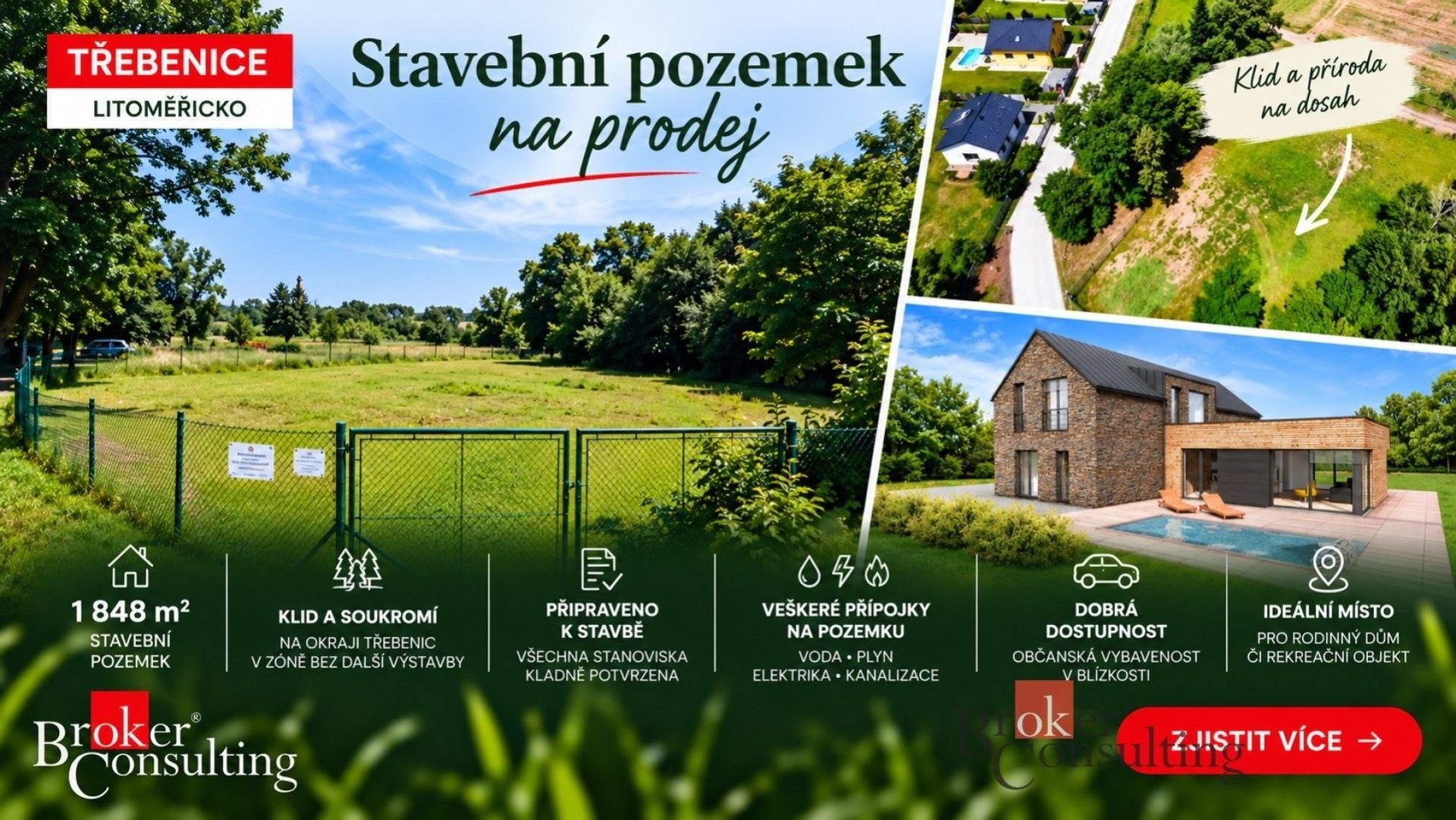 Pozemky pro bydlení, Třebenice - 2
