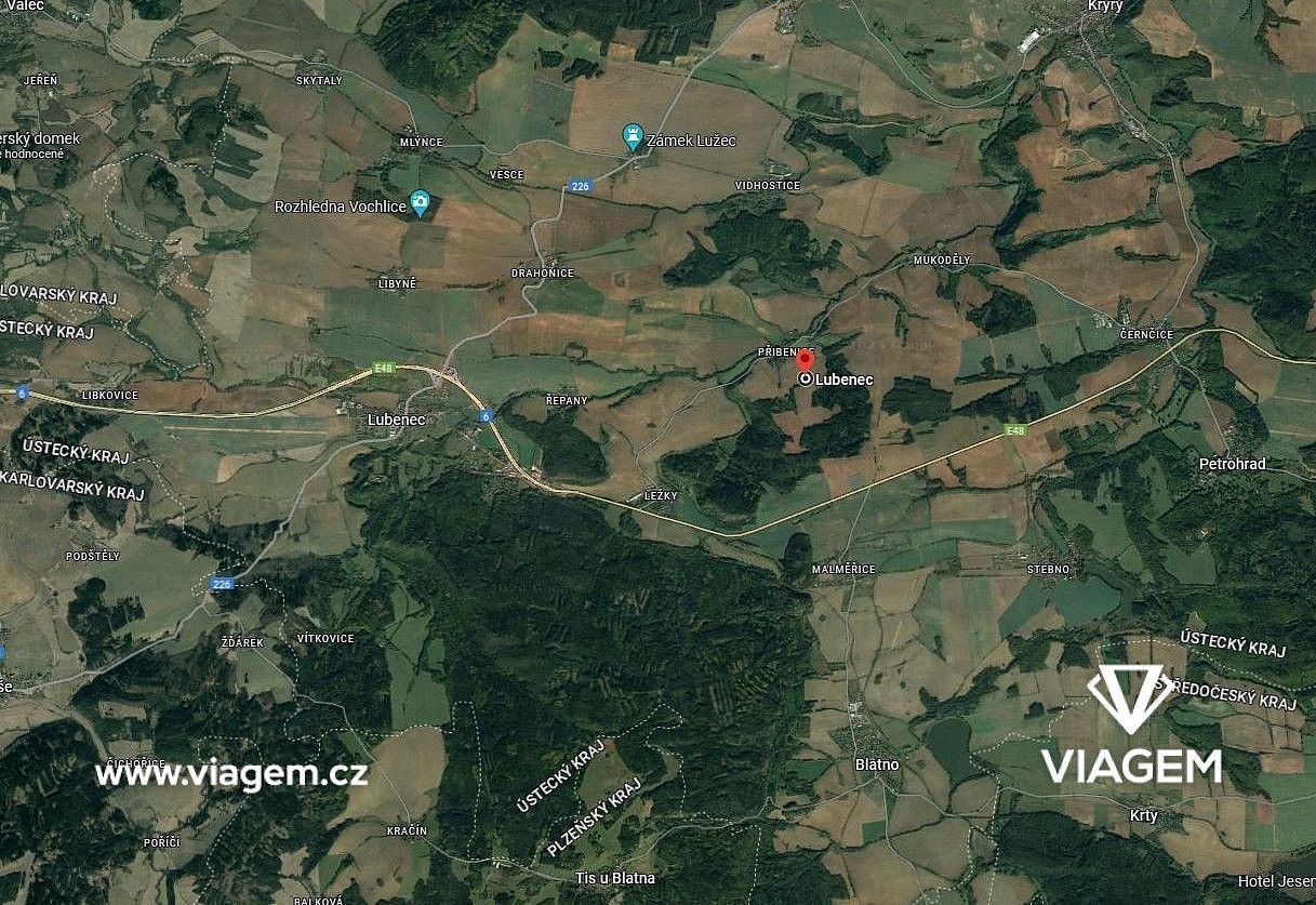 Les · Lubenec, okres Louny, Ústecký kraj - 3