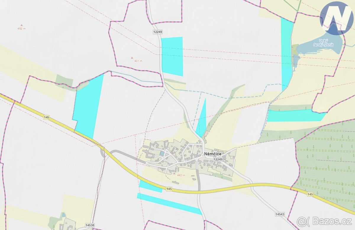 Pozemky pro bydlení, Netolice, 384 11