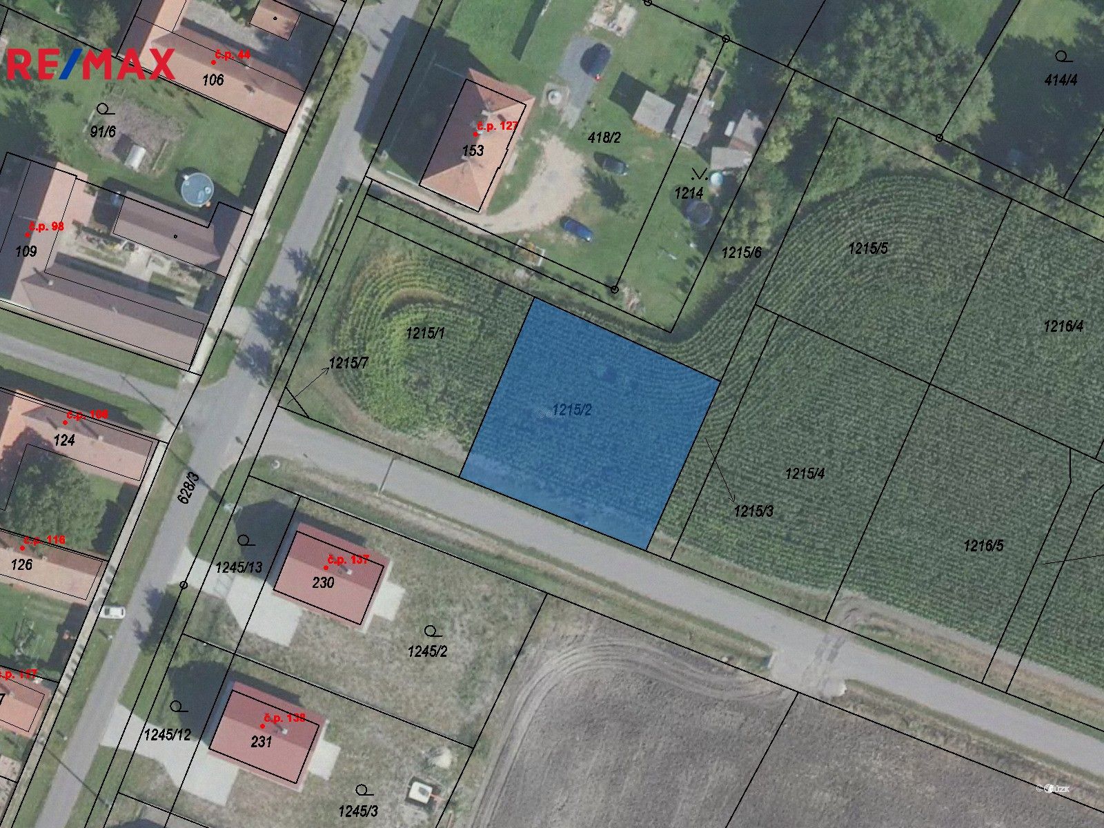 Prodej pozemek pro bydlení - Choťovice, 821 m²