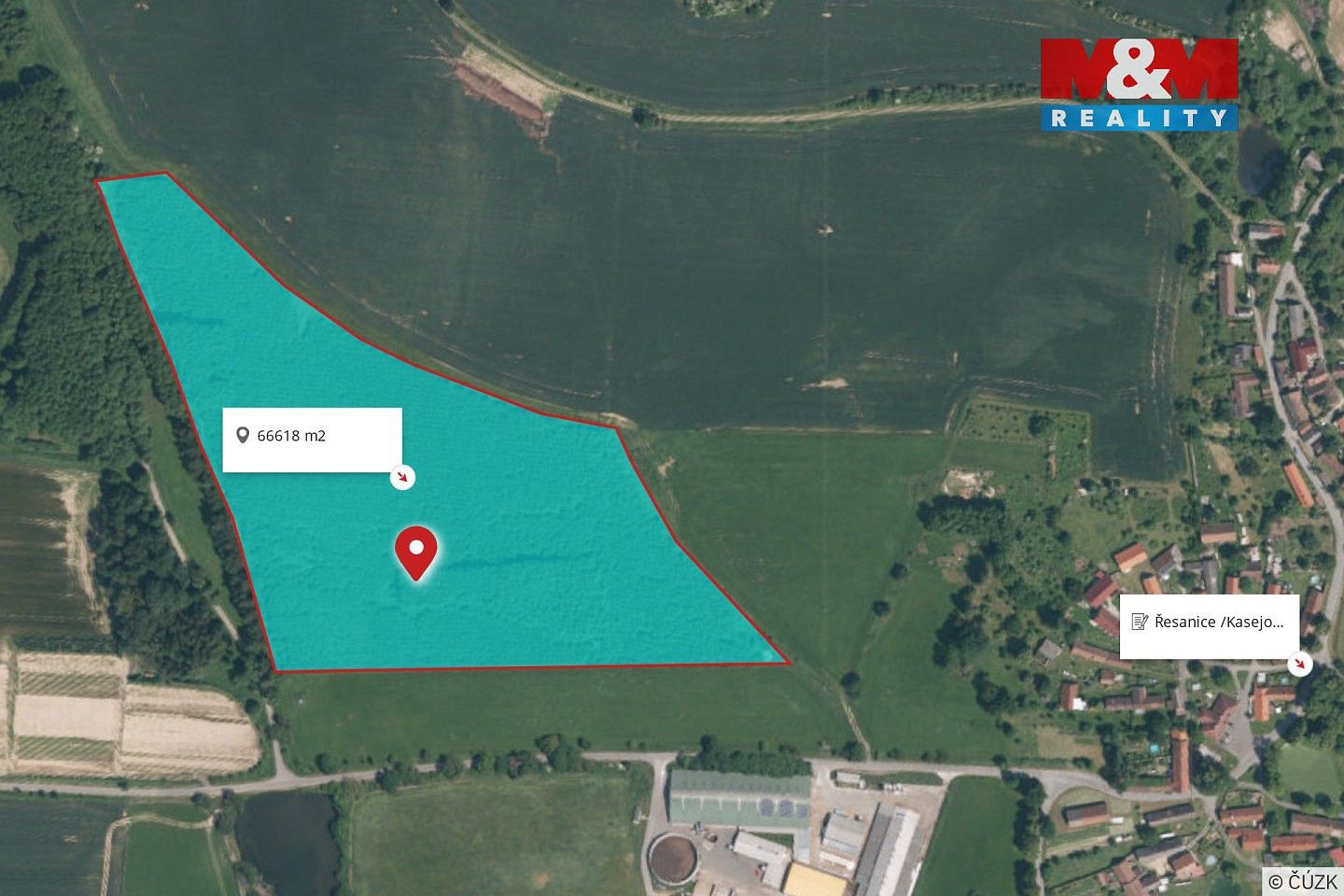 Zemědělské pozemky, Kasejovice - Řesanice, okres Plzeň-jih, Plzeňský kraj - 2