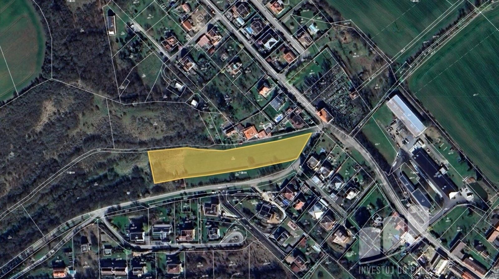 Louky, Stradonice, Nižbor, 5 053 m²