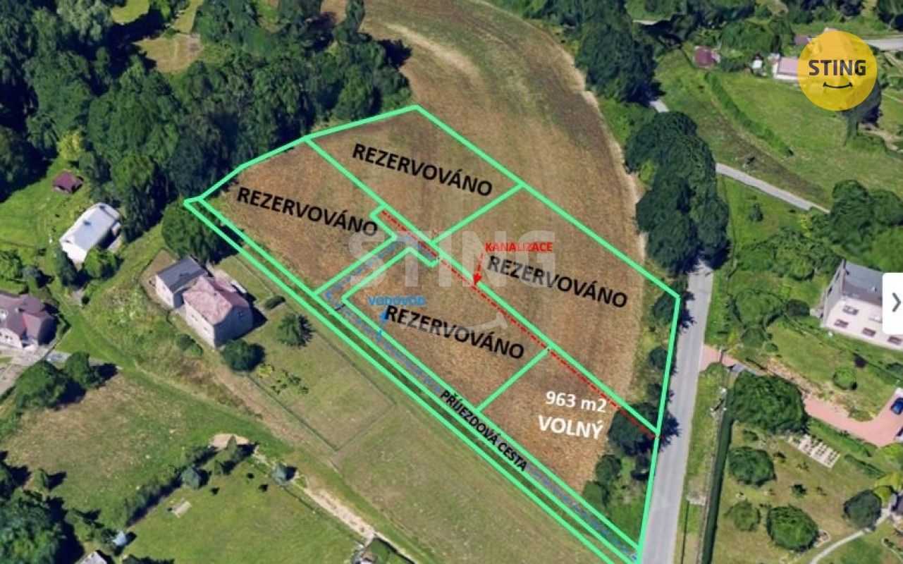 Pozemky pro bydlení, Skřečoň, Bohumín, 963 m² - 1