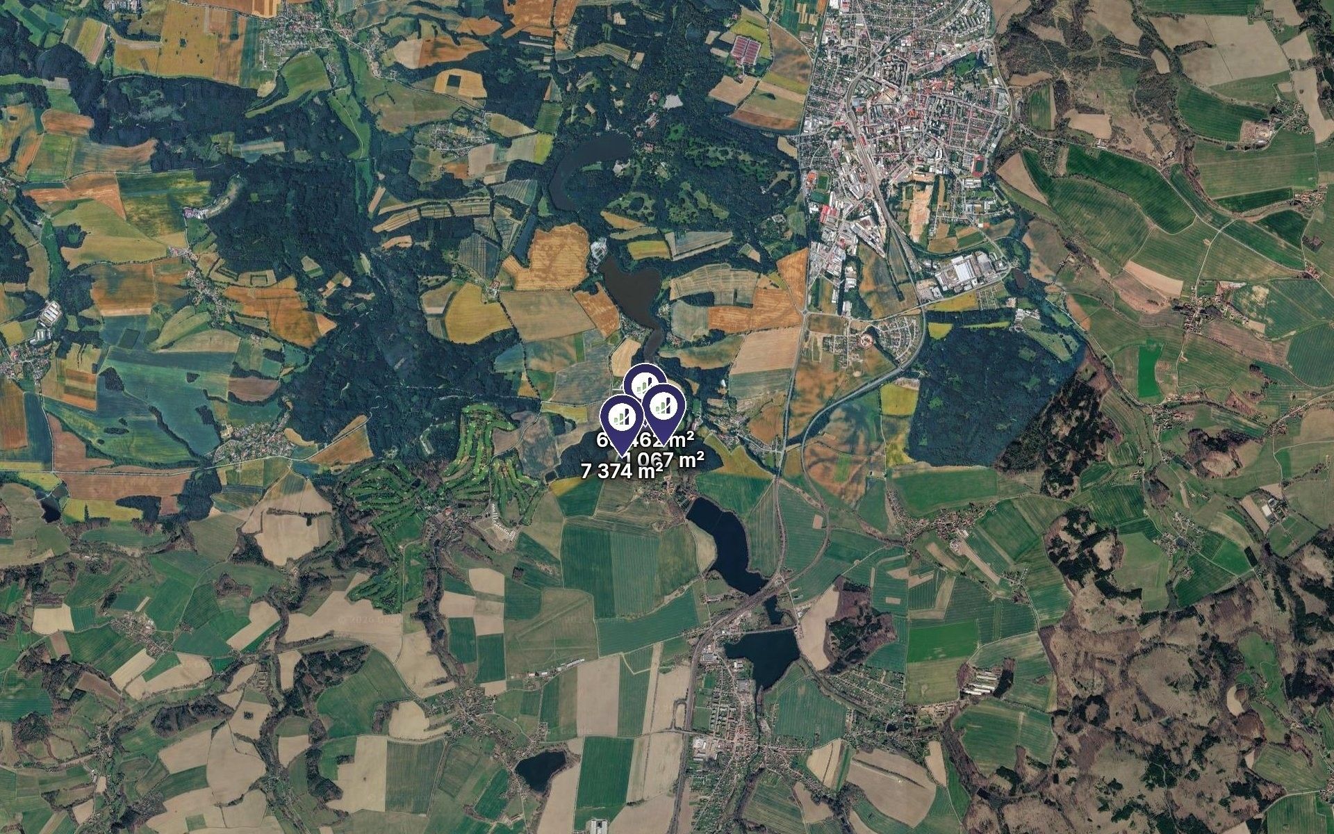 Zemědělský pozemek · 71 903 m² · Bystřice - 3