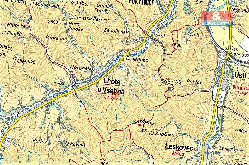 Prodej les - Lhota u Vsetína, okres Vsetín, Zlínský kraj - 2