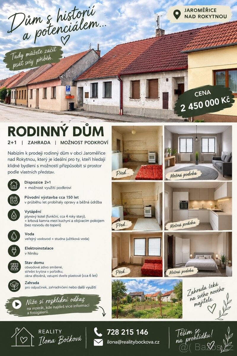 Prodej rodinný dům - Jaroměřice nad Rokytnou, 675 51 - 2