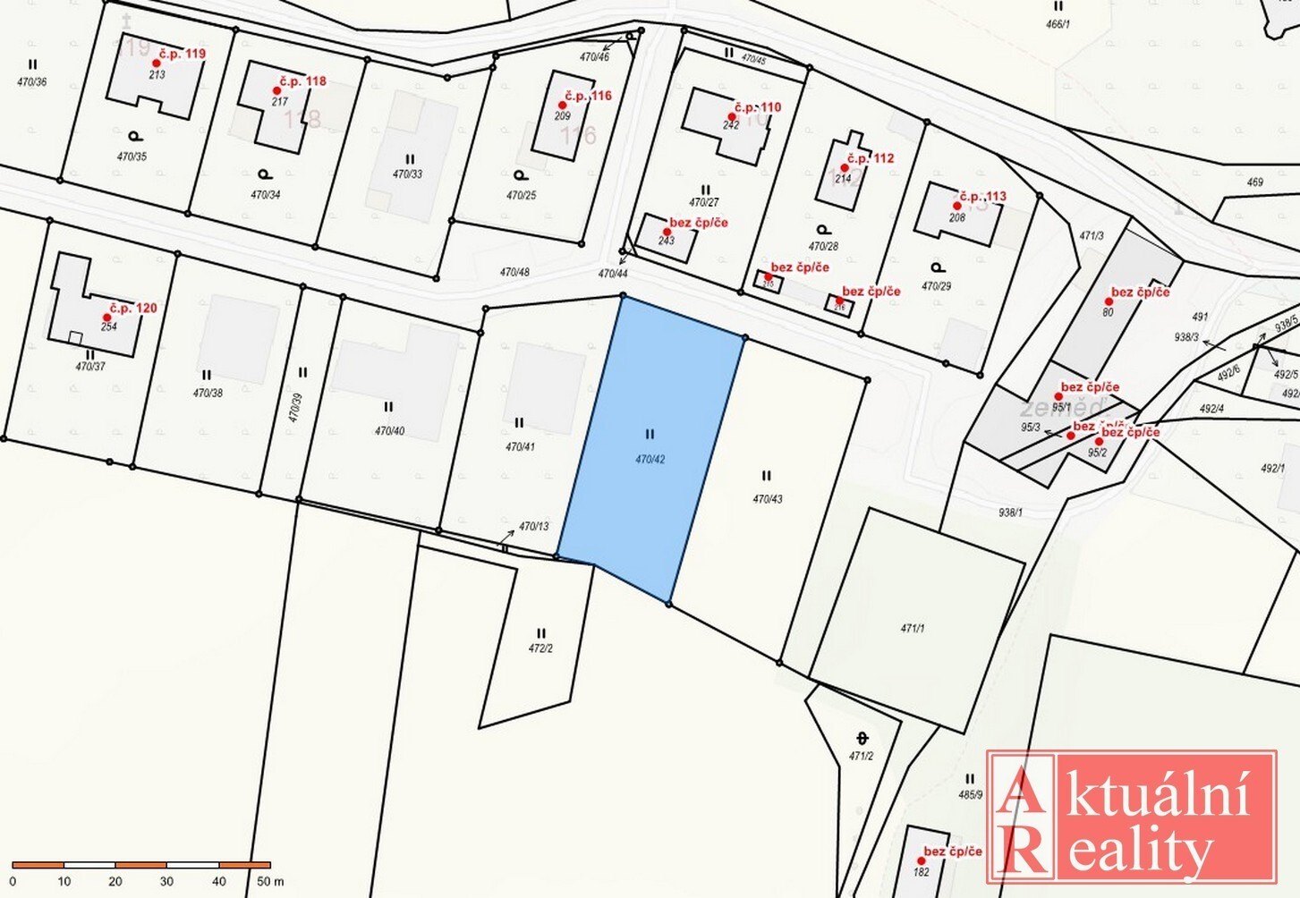 Pozemek pro bydlení · 1 269 m² · Slavče - 3