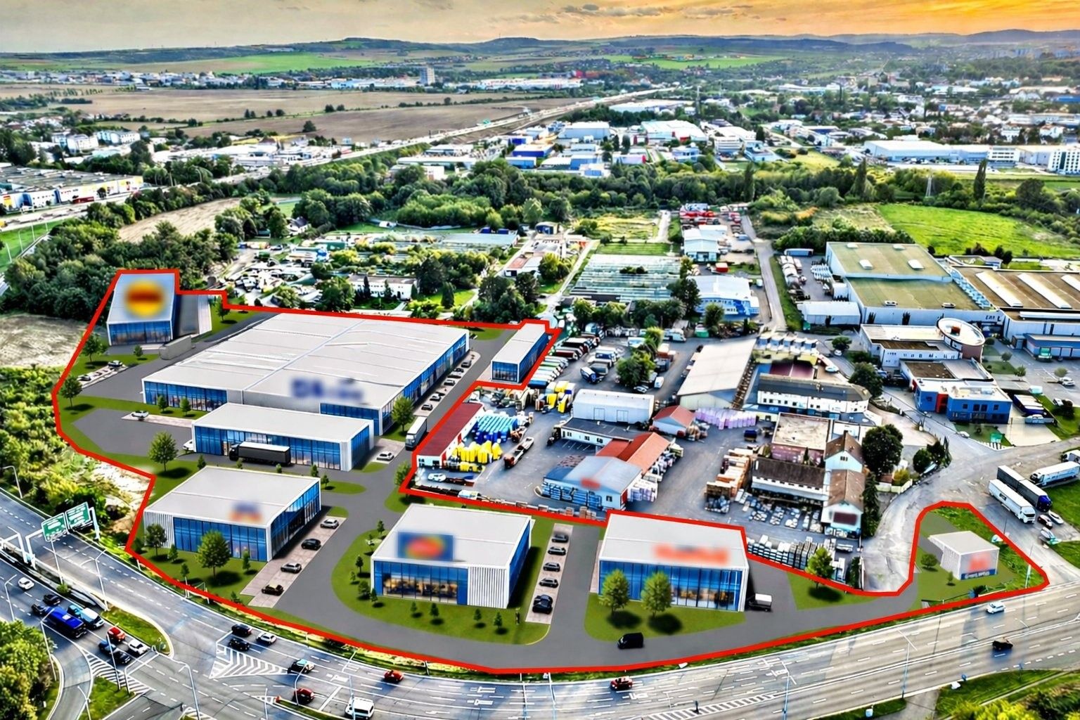 Obchodní prostory, Hněvkovského, Brno, 1 000 m² - 1