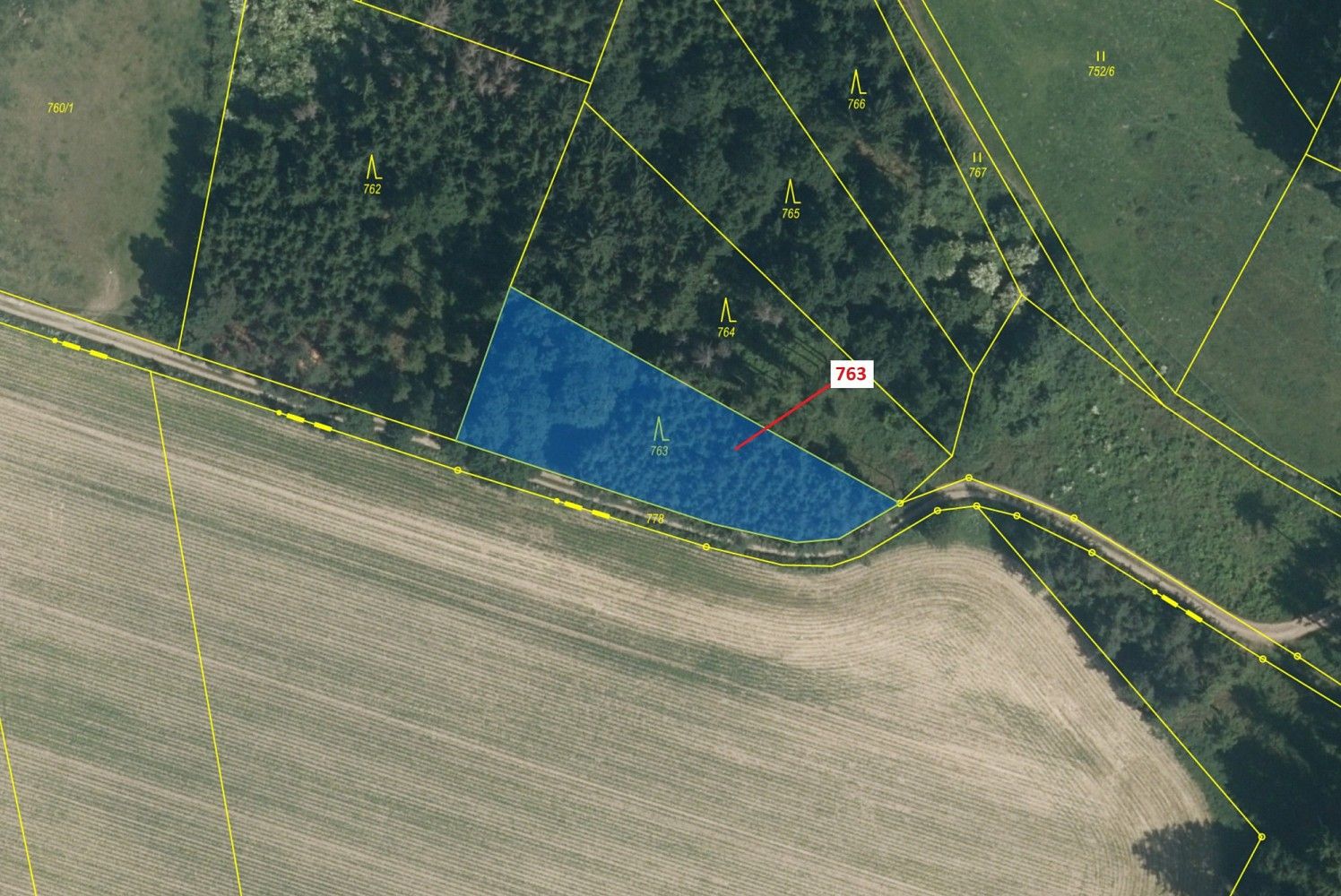 Lesy, Zvěstov, okres Benešov, Středočeský kraj - 2