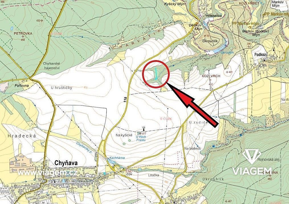 Prodej les - Chyňava, okres Beroun - 5