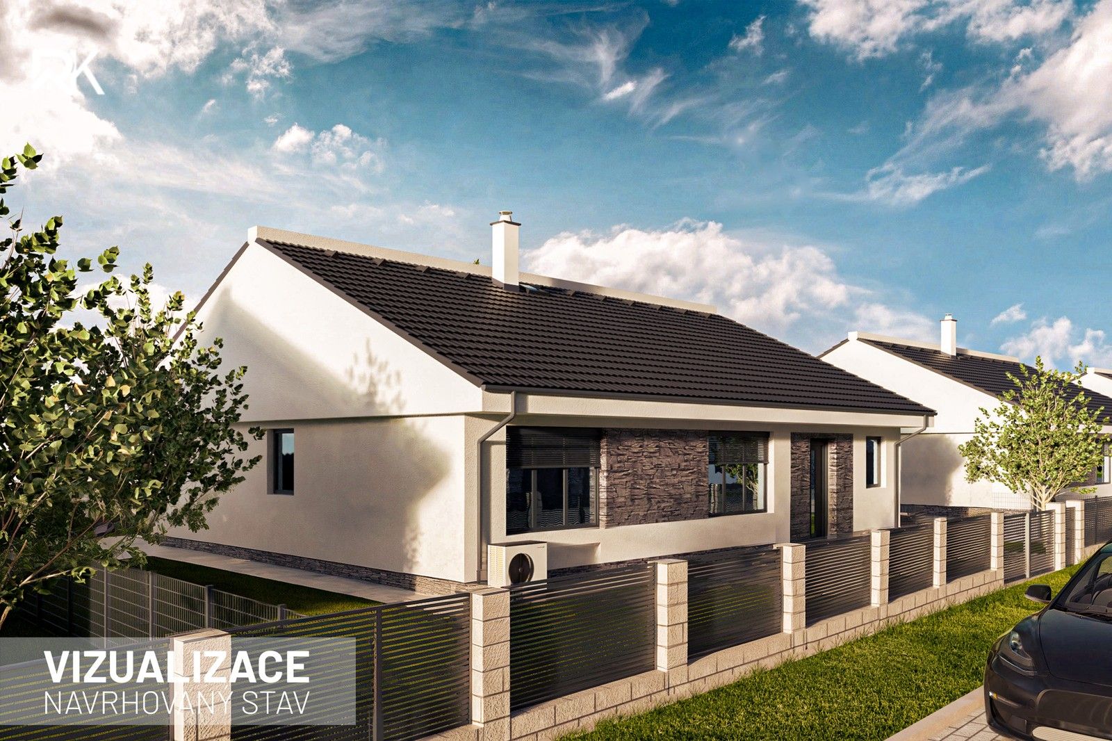 Rodinné domy, K zastávce, Veltruby, 146 m²