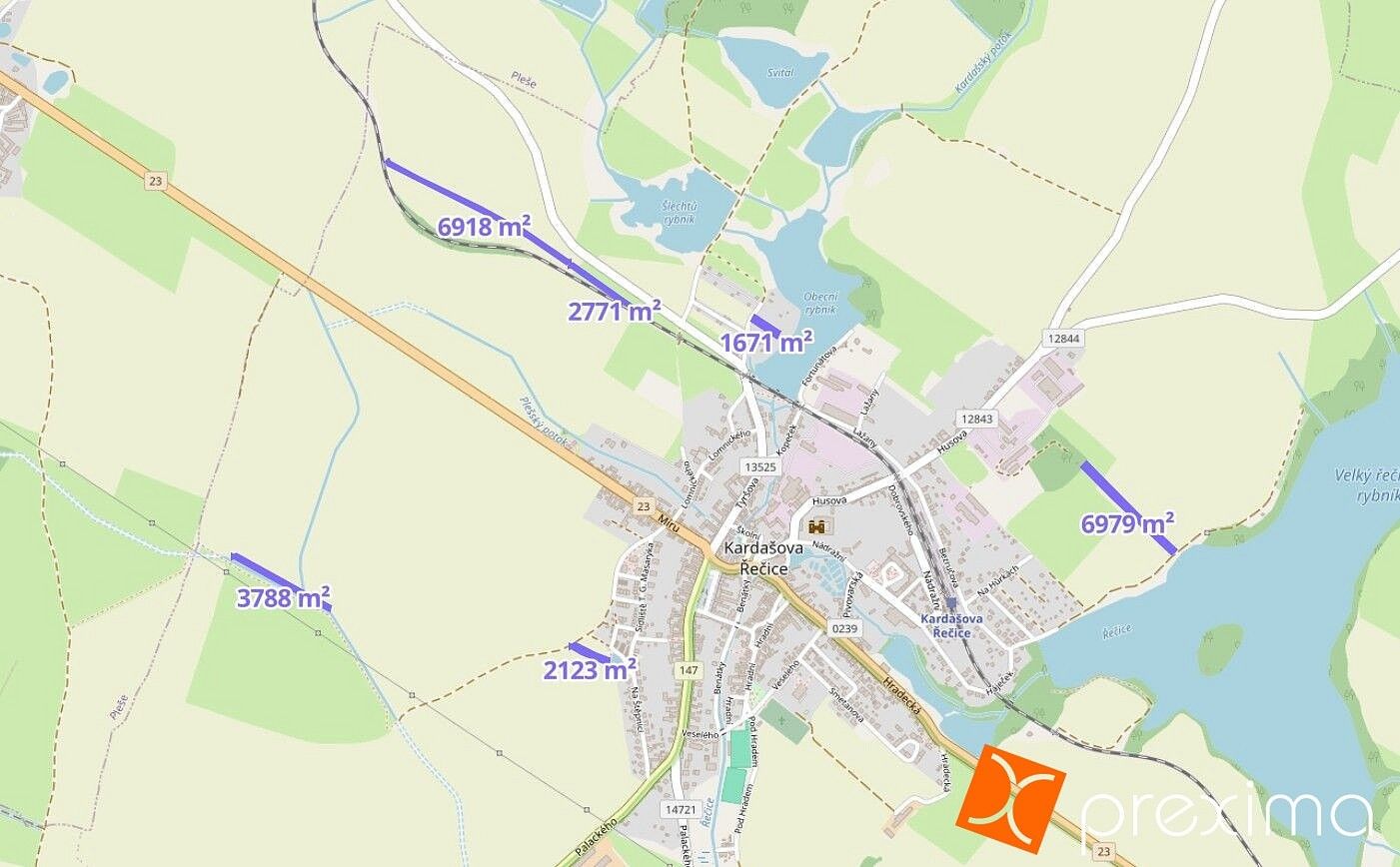 Zemědělské pozemky, Kardašova Řečice, okres Jindřichův Hradec, Jihočeský kraj - 2