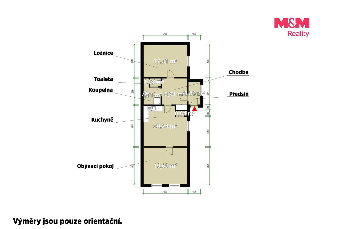 Rodinné domy, Chválenice, 75 m² - 2