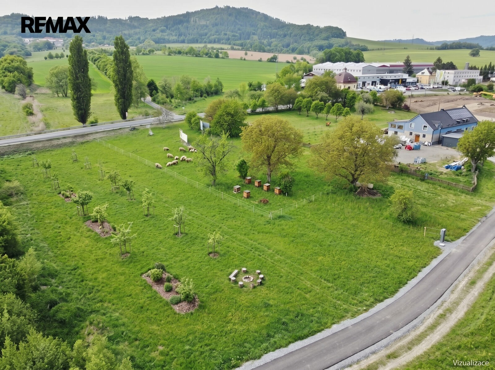 Zahrada, 391 m²