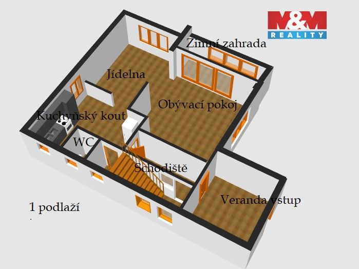 Rodinné domy, Habrek, Ledeč nad Sázavou, 133 m² - 2