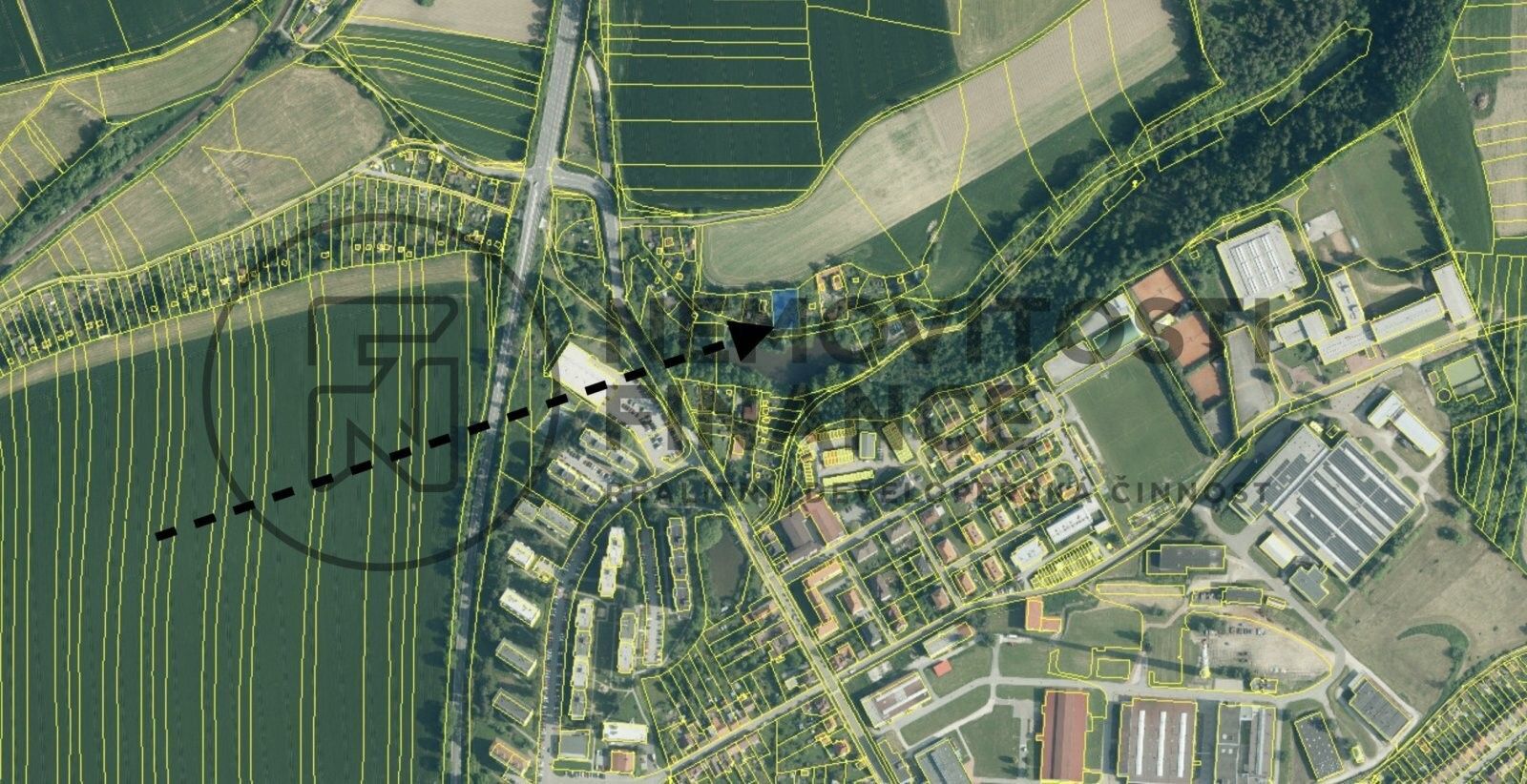 Prodej zahrada - Budějovická 136, Velešín, 743 m² - 5