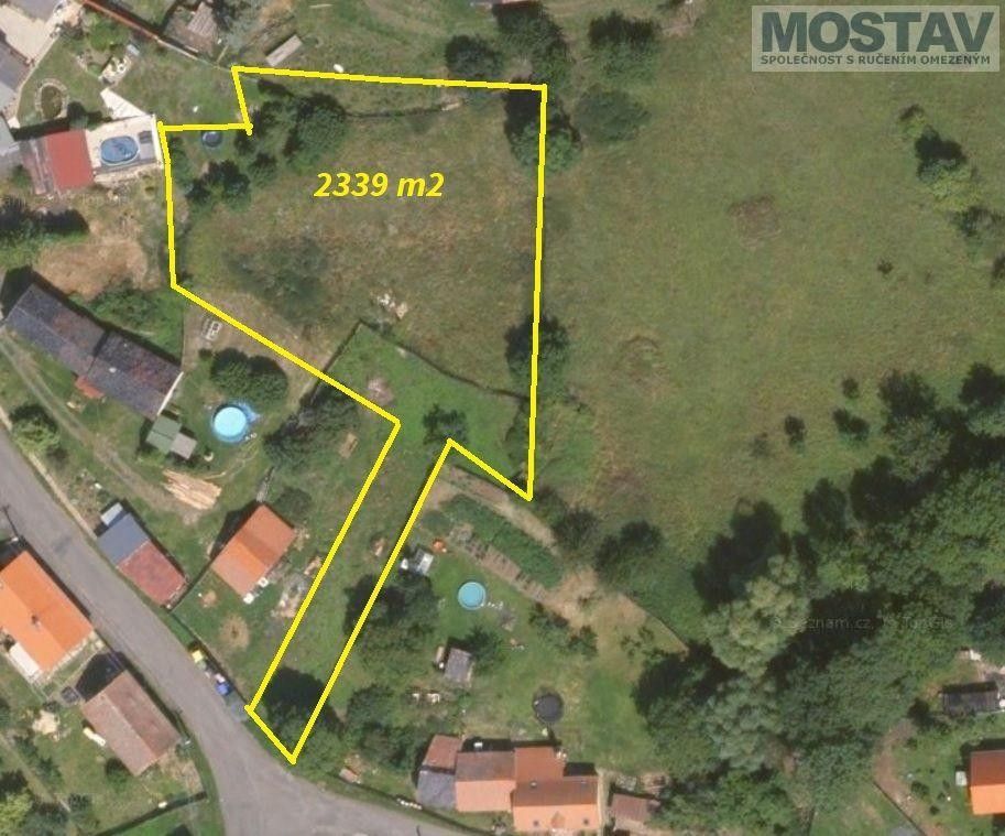 Pozemky pro bydlení, Červený Újezd, Hrobčice, 2 339 m²