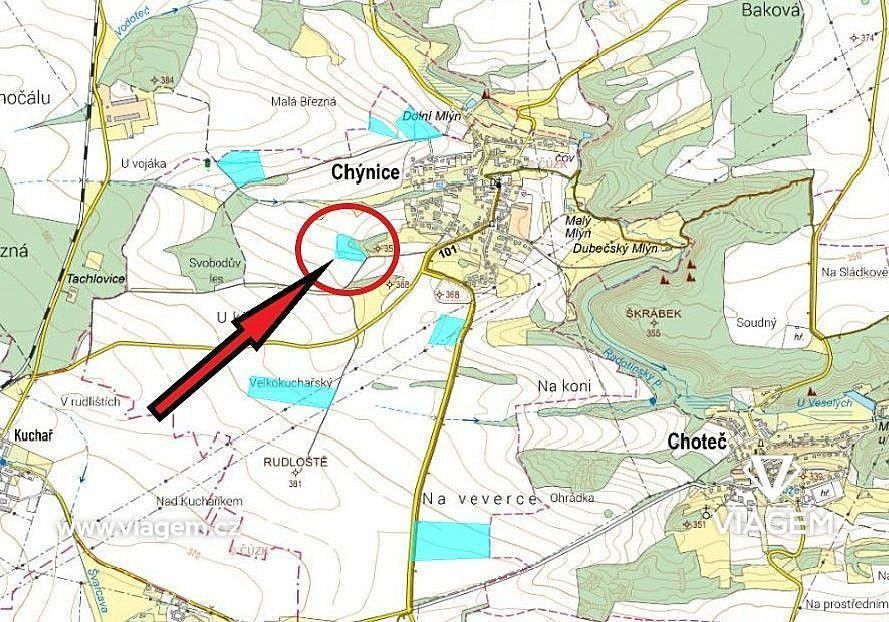 Prodej zemědělský pozemek - Chýnice, okres Praha-západ - 5