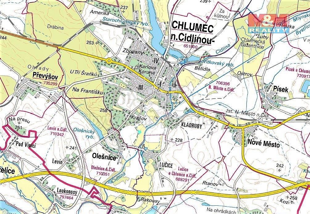Prodej louka - Chlumec nad Cidlinou - Chlumec nad Cidlinou I, okres Hradec Králové, Královéhradecký kraj - 5