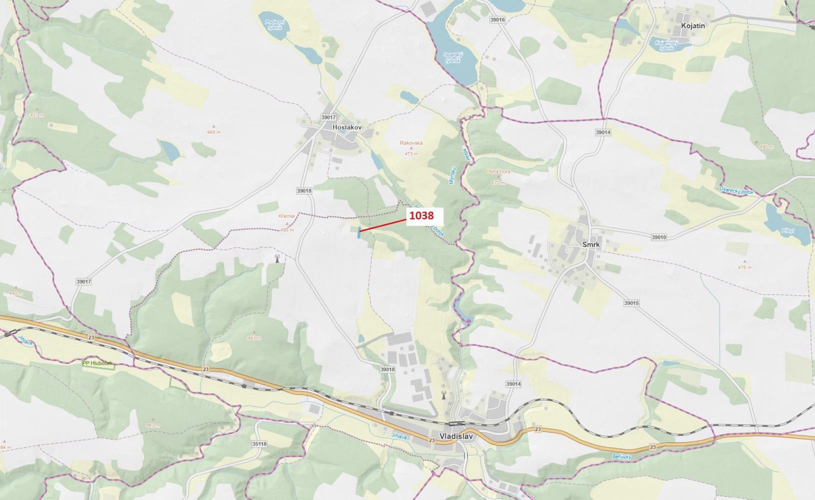 Lesy, Vladislav, okres Třebíč, Kraj Vysočina - 1