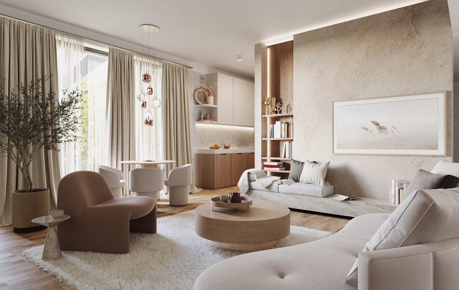 3+kk, Praha - Smíchov, okres Praha 5, Hlavní město Praha, 95 m² - 1