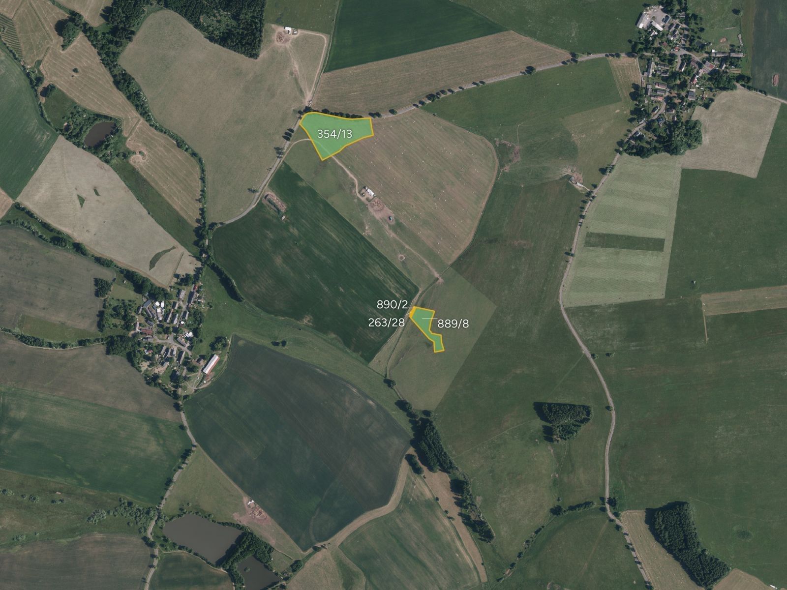 Zemědělský pozemek, 2 493 m²