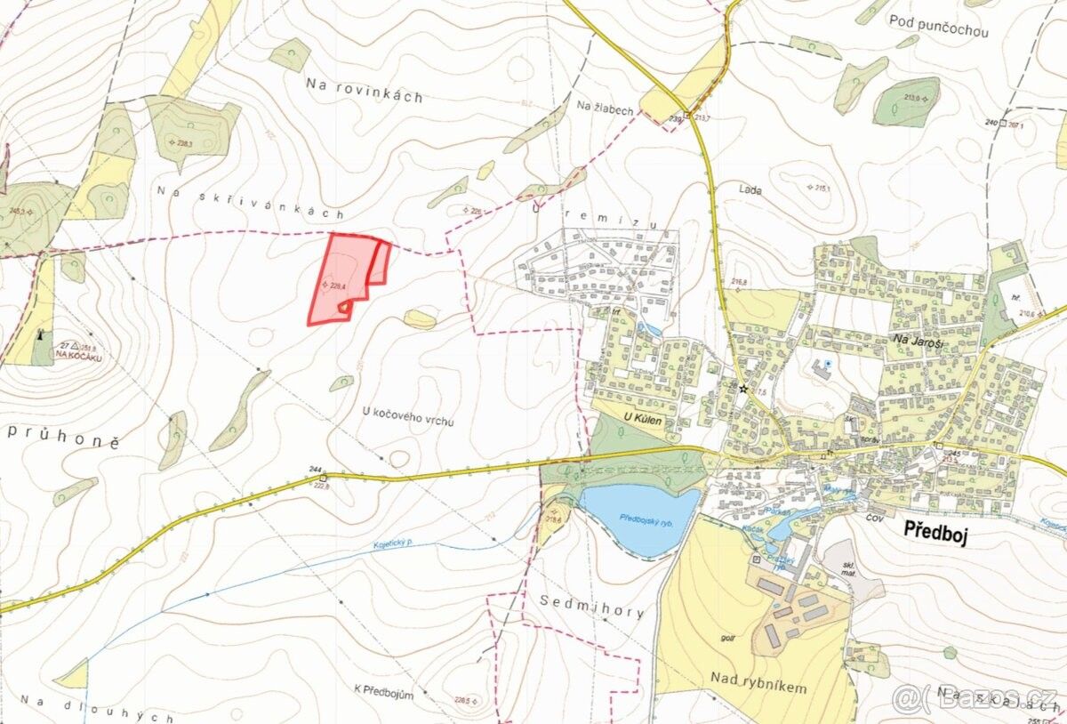 Prodej pozemek pro bydlení - Odolena Voda, 250 70