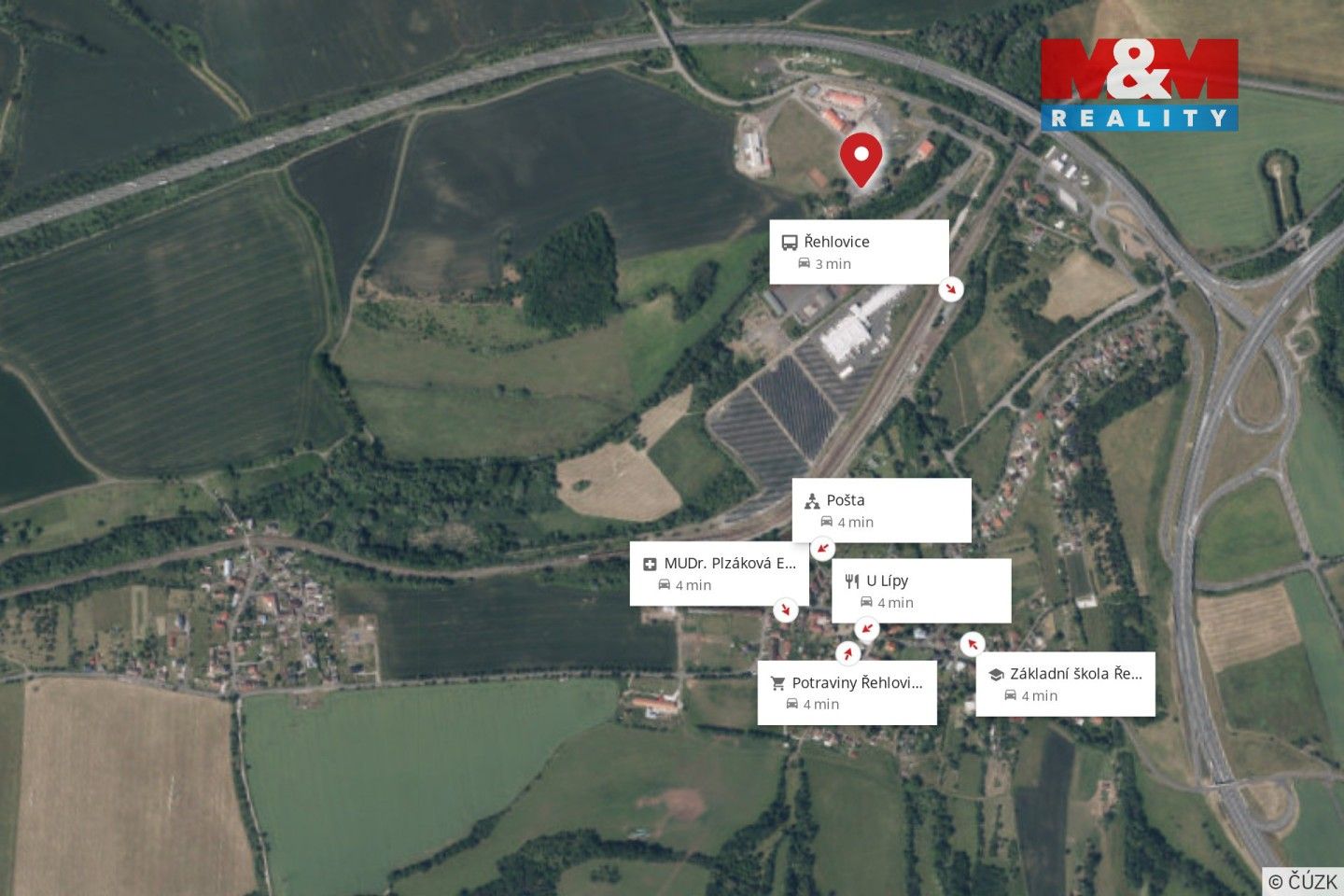Pronájem byt 1+kk - Hliňany, Řehlovice, 24 m² - 5