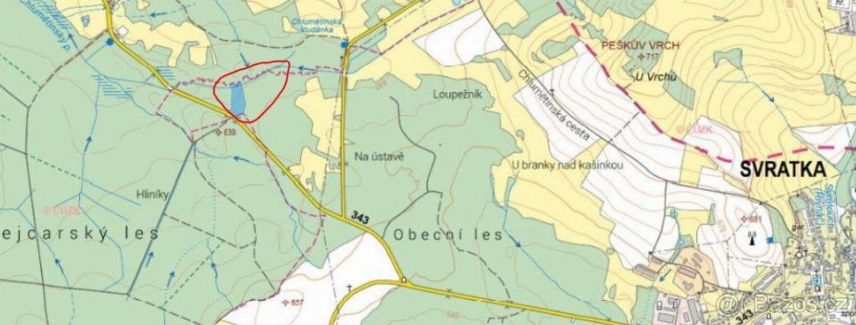 Prodej pozemek pro bydlení - Svratka, 592 02