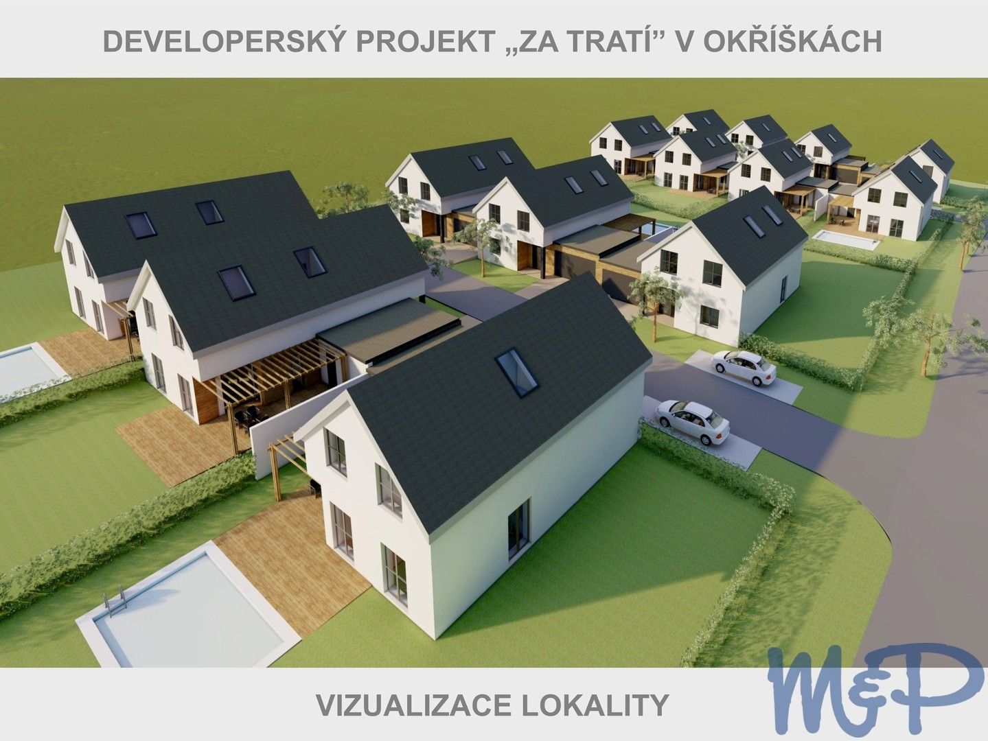 Prodej pozemek - Za tratí, Okříšky, 8 932 m² - 5