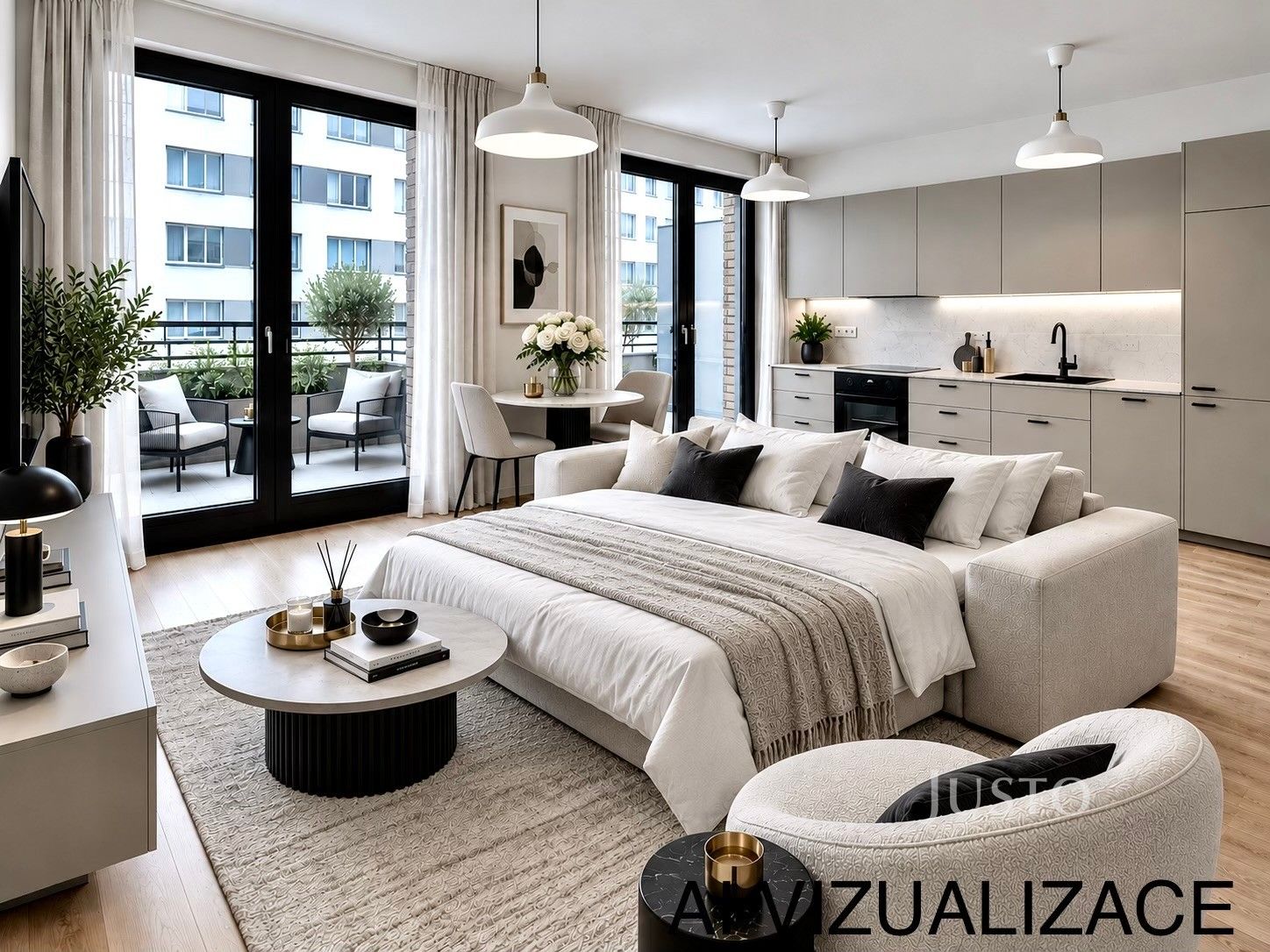 Byt 1+kk · 35 m² · Budovcova 2938, Praha Žižkov - 4