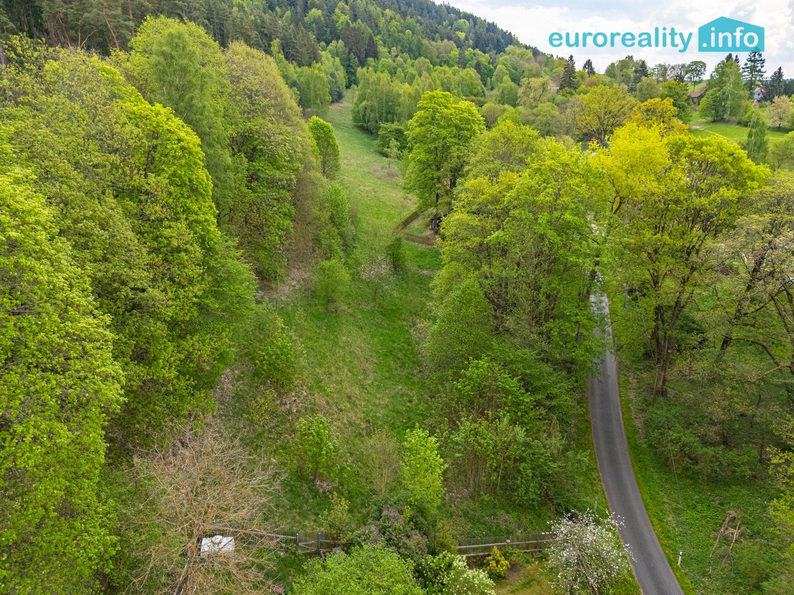 Stavební pozemek, Dolní Žandov – pohled 5