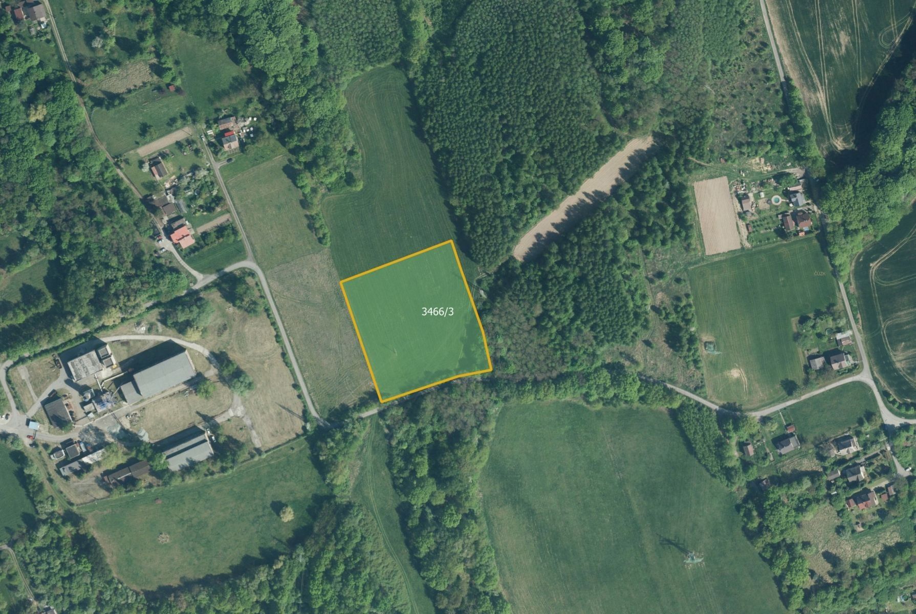 Prodej zemědělský pozemek - Doubrava