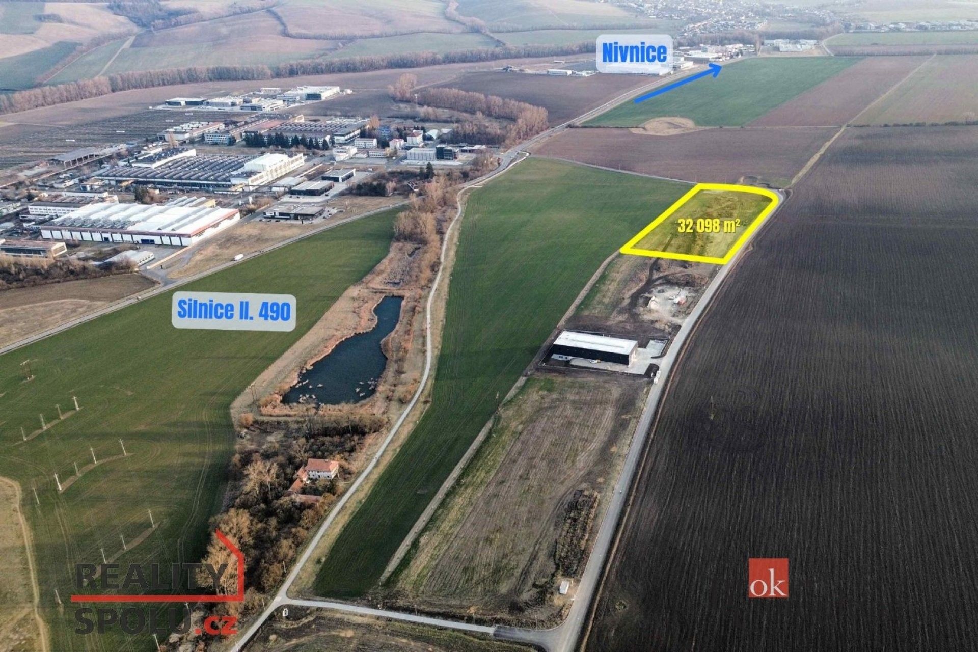 Prodej komerční pozemek - Škrlovec, Uherský Brod, 10 000 m²