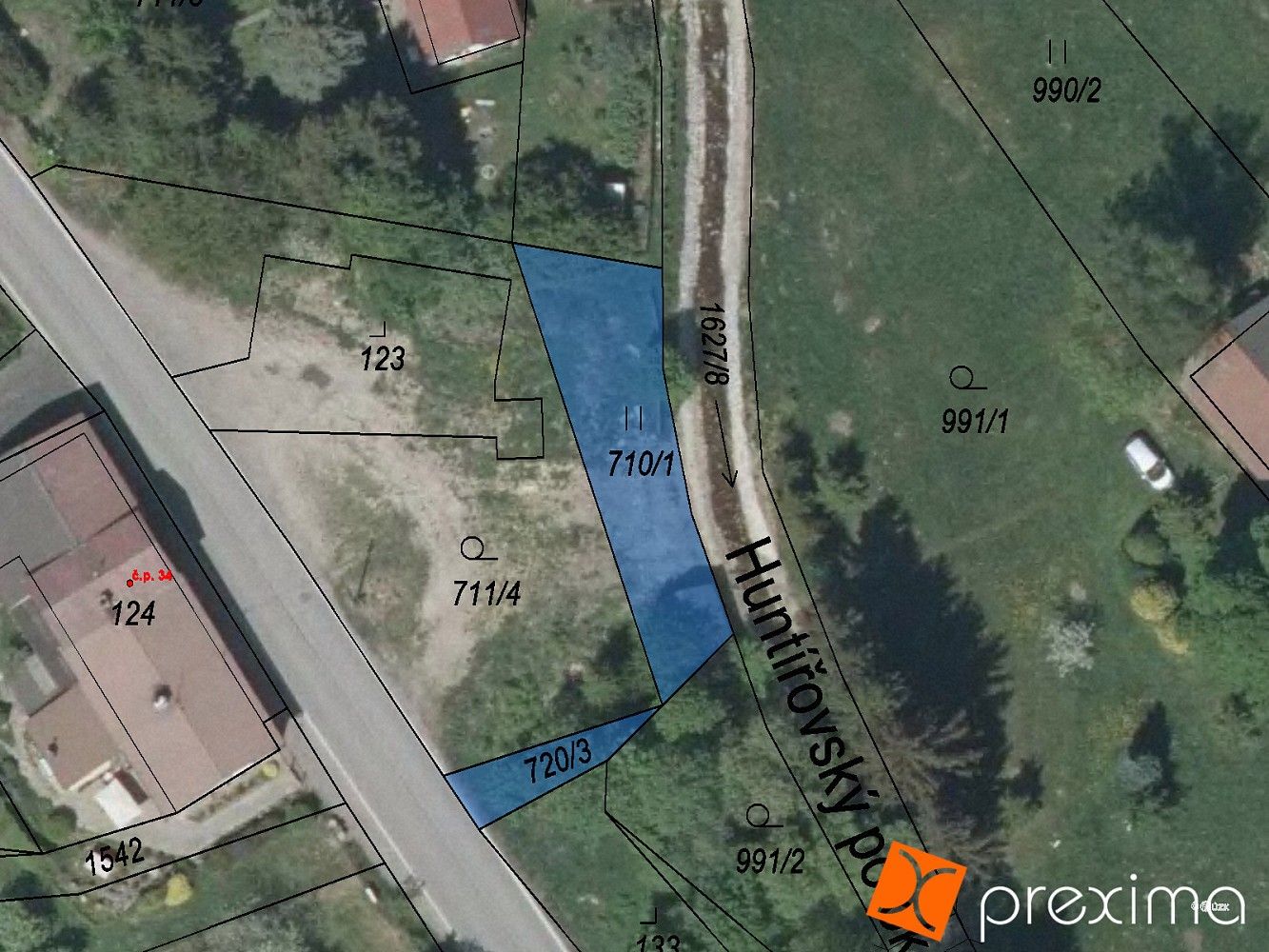 Pozemek pro bydlení, 284 m²