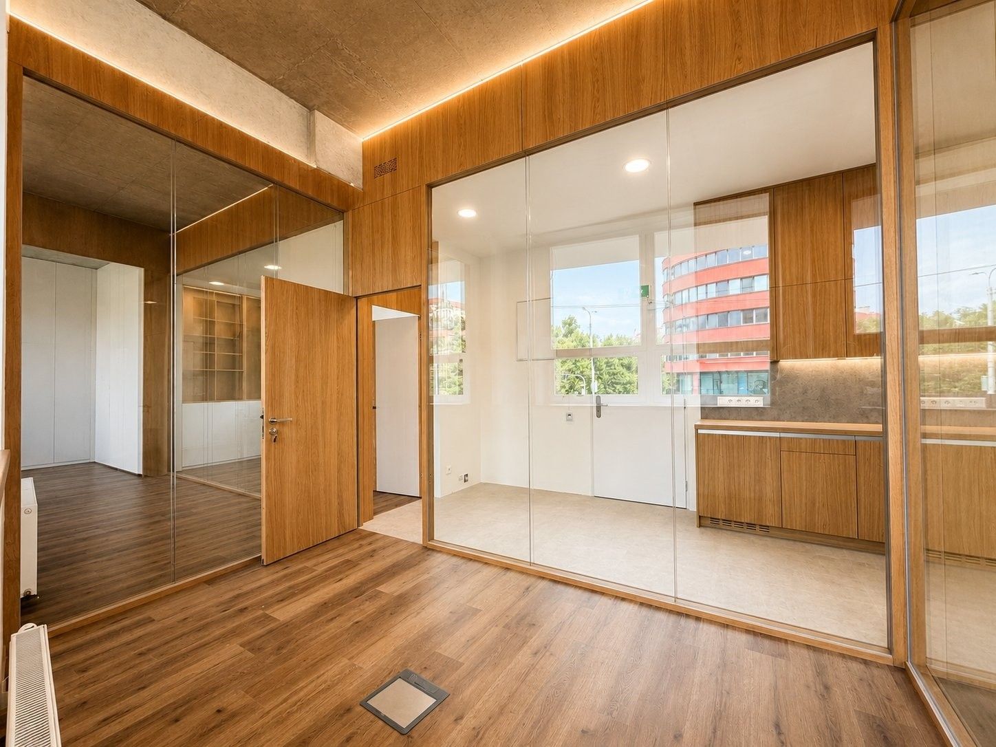 Kanceláře, Nové sady, Brno Staré Brno, 46 m²