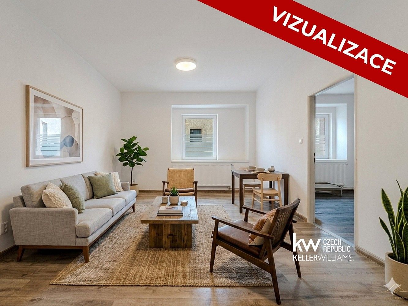 Prodej byt 2+1 - Smečno, okres Kladno, Středočeský kraj, 59 m² - 2